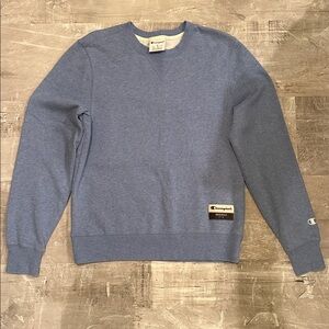 Champion Originals Heather Blue Crewneck Sweatshirt Size Small